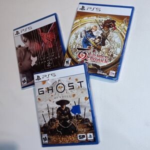 Eiyuden Chronicles Hundred Heroes/Death Stranding/Ghost Of Yetei PS5 Game Bundle